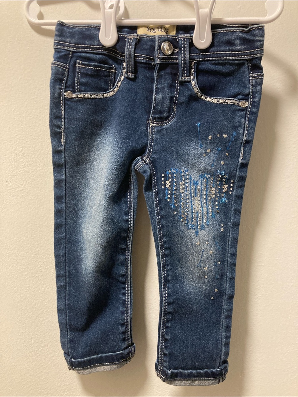 Squeeze Rhinestone Jeans